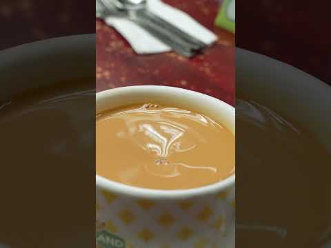 Smooth and strong Hong Kong milk tea  #shorts thumbnail