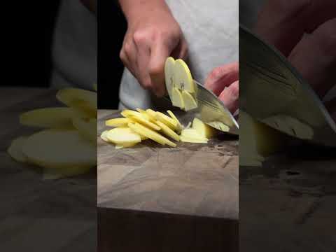 Rui “Azure Serpent” Damascus Gyuto #fyp #satisfying #kitchenknife #japaneseknife #ruiknife thumbnail