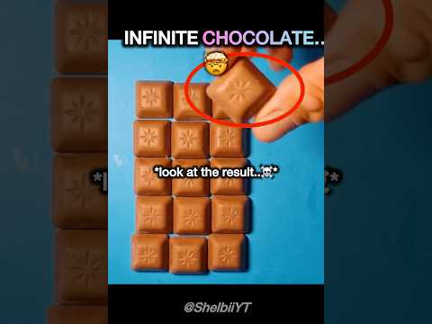 Infinite Chocolate Trick Will Satisfy You…?#shorts thumbnail