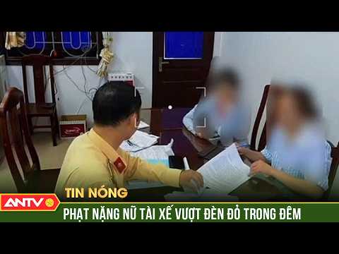 Nữ tài xế bất chấp vượt đèn đỏ trong đêm nhận ngay kết đắng | ANTV thumbnail