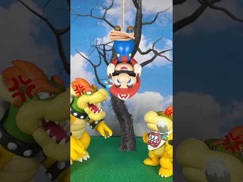 Bowser tied up Mario with a rope #thesupermariogalaxymovie #mario #supermario thumbnail
