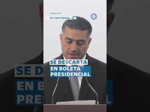 Omar García Harfuch descarta candidatura presidencial para 2030 #shorts thumbnail