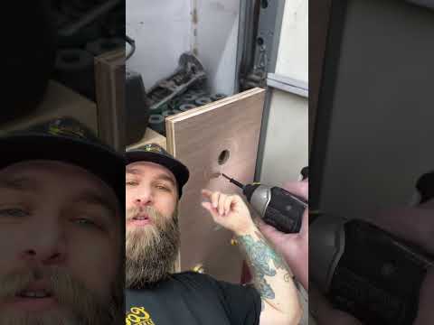 How to drill a hole #jeeplife #offroad #jeepwrangler #4x4 #cars #car #ford #offroading #shorts thumbnail