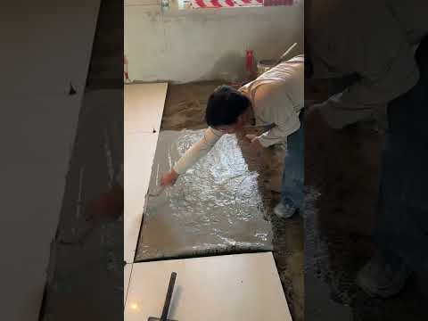 Tile installation P8800#shorts thumbnail
