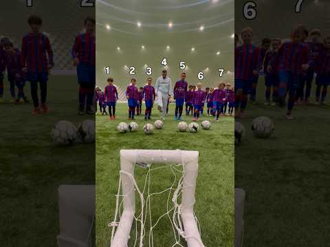 1, 2, 3, 4, 5, 6 or 7? 🤔 #football #soccer #futbol #futebol #calcio #challenge thumbnail