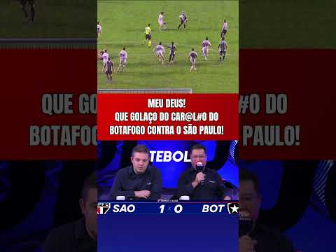 NOSSA! QUE GOLAÇO INSAAAANO! OLHA O GOL QUE O SÃO PAULO TOMOU DO BOTAFOGO! thumbnail