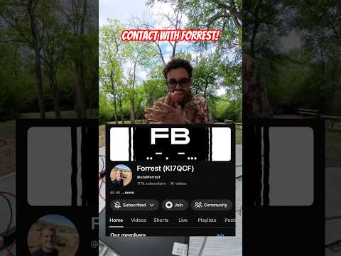 My boy @utahforrest ! #hamradio #antenna #hobby #morsecode #radiocommunication thumbnail
