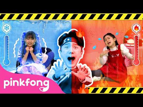 Too Cold or Too Hot? 🥶🔥 | Hypothermia & Heatstroke Song | Super Safeguard Sammy | Pinkfong Official thumbnail