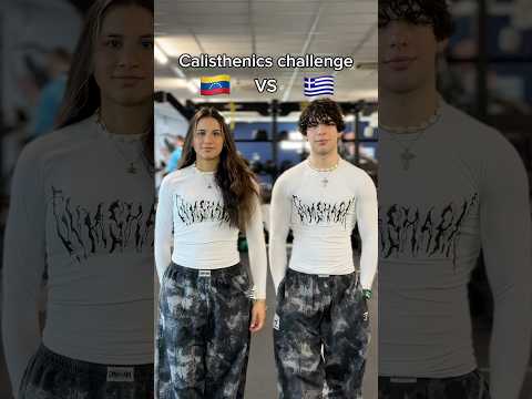 IMPOSSIBLE Girlfriend vs Boyfriend challenge 🤯💀 #calisthenics #motivation #gym #gymmotivation thumbnail
