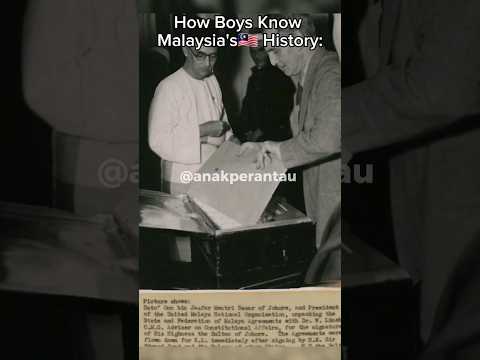 How Boys vs Men Know Malaysia's History #malaysia #history #shorts #sejarah #viral #trending thumbnail