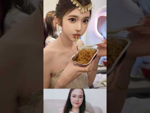 그 비행기에는 예쁜 여자들이 많았습니다. #웃긴영상 #funny #유머 #duet #짧은영상 #viral #shorts #tiktok #beautiful #trending thumbnail