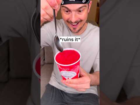 Do you eat ICECREAM so it stays FLAT?👀❤️🍧~ CHEFKOUDY thumbnail