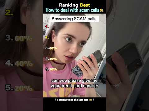 Ranking Best How to deal with scam calls#Top5 #Shorts  #Comedy #fyp  #funny thumbnail
