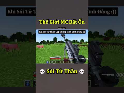 Khi Sói Tử Thần Gặp Chúng Sinh Bình Đẳng Trong Minecraft 🤣 #shorts thumbnail