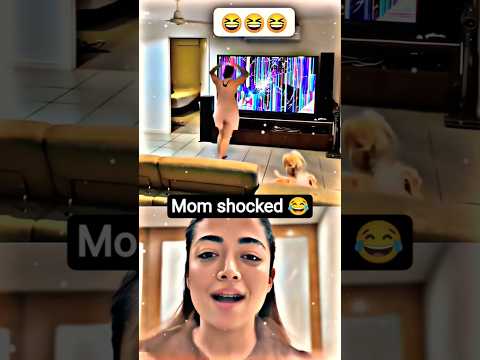 Mom shocked 🤯😳 thumbnail