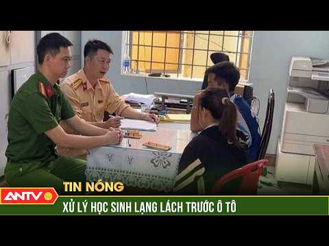 Nam sinh chạy xe đạp điện lạng lách, "trêu ngươi" trước đầu ô tô | ANTV thumbnail
