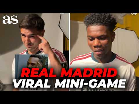 REAL MADRID’S VIRAL MINI-GAME: PLAYERS POSE WITH THE NEW 2026/27 KIT AND IT GOES CRAZY thumbnail