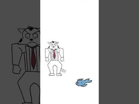 Katzen, wenn sie hungrig sind ?? #deutsch #animation #lustig thumbnail