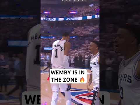 Keldon Johnson hyping up Wemby before Game 2 ? thumbnail