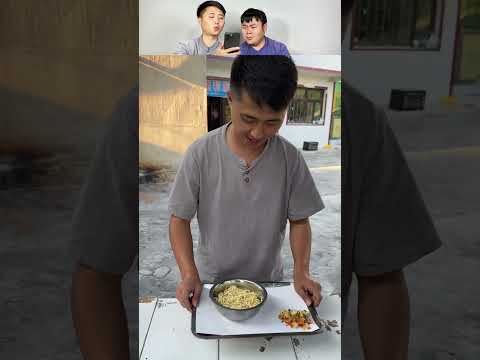 Ermao fixed the instant noodles. #funny #comedy thumbnail