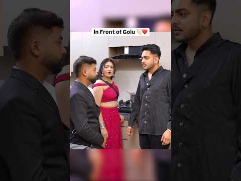 Golu is such a Bholu 🥺🥰 #biggboss #rachitrojha #shorts #comedy thumbnail