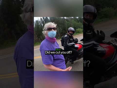 When Bikers Run Into The Wrong Grandma… thumbnail