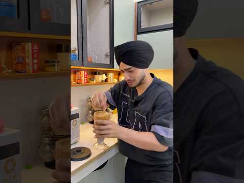 Bhai ki ice-cream chura ke bnayi Cold coffee ? #shorts #shortsfeed thumbnail