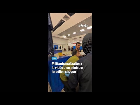 Militants pro-Gaza maltraités :  la vidéo d'un ministre israélien choque thumbnail