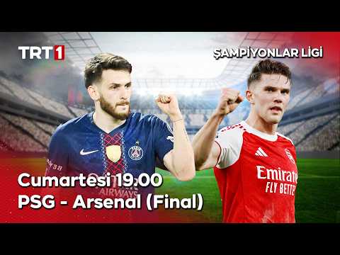 PSG-Arsenal maçı cumartesi akşamı saat 19.00’da TRT 1 ve tabii’de!📺 thumbnail