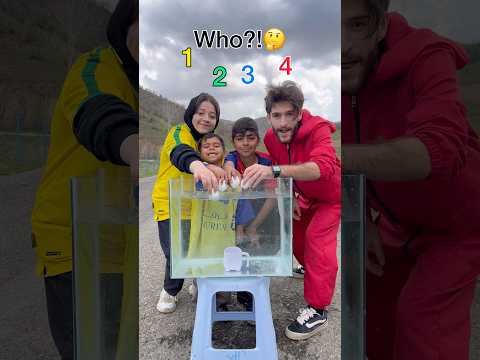 Who?! 1,2,3 or 4?!🤔 #challenge #youtube #shorts thumbnail