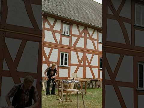 Arbeit mit feuchtem Holz? Beim traditionellen Fachwerk sogar von Vorteil! thumbnail