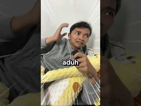 Adek gak bisa tidur karena bantal rusak sampai di marahin papap #shorts #fajarjroo thumbnail