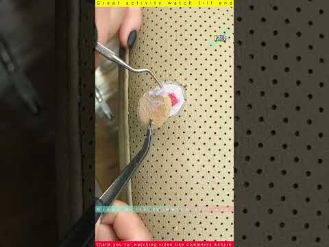 Save Your Money! Repair Burnt Car Seat at Home#CarSeatRepair#DIYCarFix#RestorationMagic#AutoRepair thumbnail
