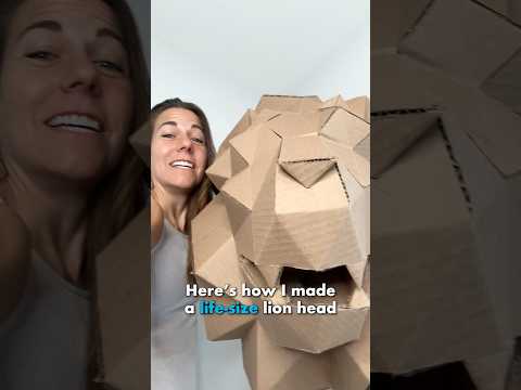 GIANT Lion Mask from TRASH thumbnail