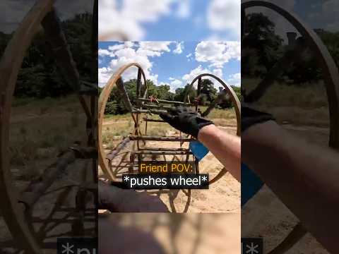 Biker Finds Giant Wheel !? thumbnail