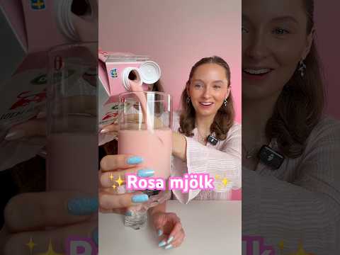 ROSA MJÖLK! ?✨ Äntligen har vi hittat den! #rosamjölk #rosa thumbnail