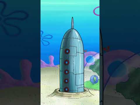 Bob Esponja | sandy salva a terra de um meteoro gigante ☄️ #Shorts thumbnail