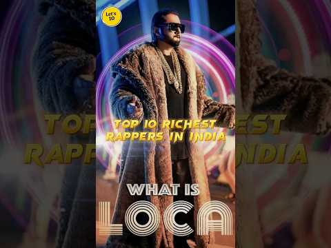 Top 10 Richest Rappers In India? #shorts #rap thumbnail
