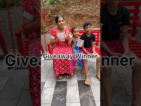 Announced Giveaway winner 🏆 #shorts #shortvideo thumbnail