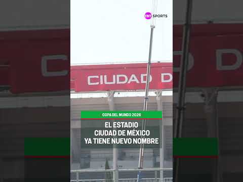 ¡EL ESTADIO AZTECA YA PRESUME SU NOMBRE MUNDIALISTA! #Shorts thumbnail