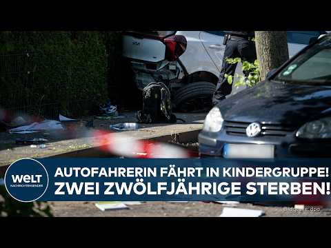 DINSLAKEN: Autofahrerin fährt in Kindergruppe! Zwei Zwölfjährige sterben! thumbnail