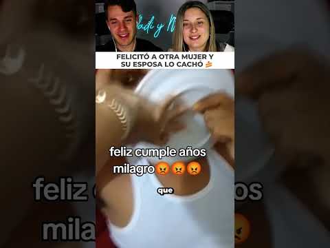 Felicitó a otra mujer en Facebook y su esposa le dio este pastelazo thumbnail
