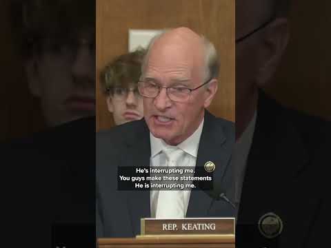 "What comes around goes around Mr. Chairman" - Rep. Keating has heated exchange in Rubio testimony thumbnail