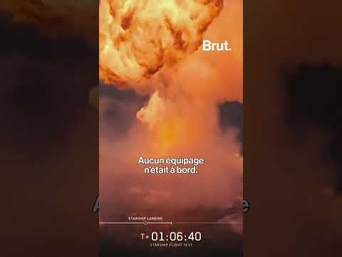 Une fusée SpaceX explose dans l'océan Indien. thumbnail