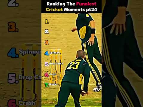 Ranking The FUNNIEST Cricket Moments | Pt. 24 thumbnail