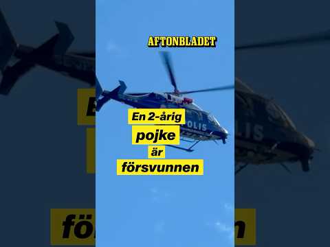 Stor sökinsats efter försvunnen 2-åring thumbnail