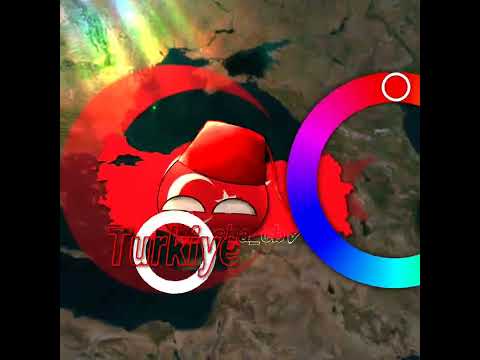 16 Muslim-majority countries | Happy Ramadhan for Muslim ☪️ #countryballs #geography #shorts #edit thumbnail