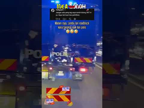 LEMBU REMPIT DI MALAM RAYA "KENA CEKUP NAIK LORI POLIS" thumbnail