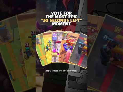 1,200+ submissions. 3 animations. Vote Now! #clashroyale thumbnail