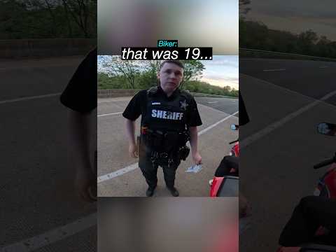 Biker Gets Pulled Over By HAPPIEST COP ? ? thumbnail